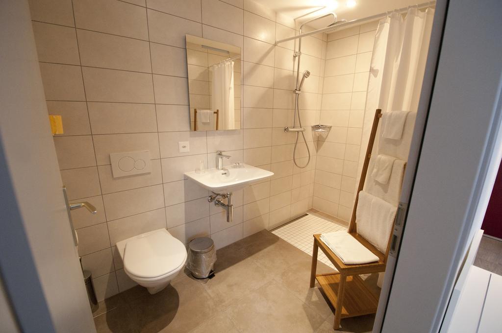 Hotel Bellavista "Bellevue" Saignelégier Rom bilde